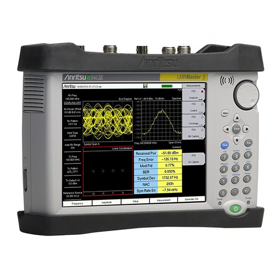 Анализатор модуляции наземной мобильной радиосвязи <b>LMR Master S412E</b>