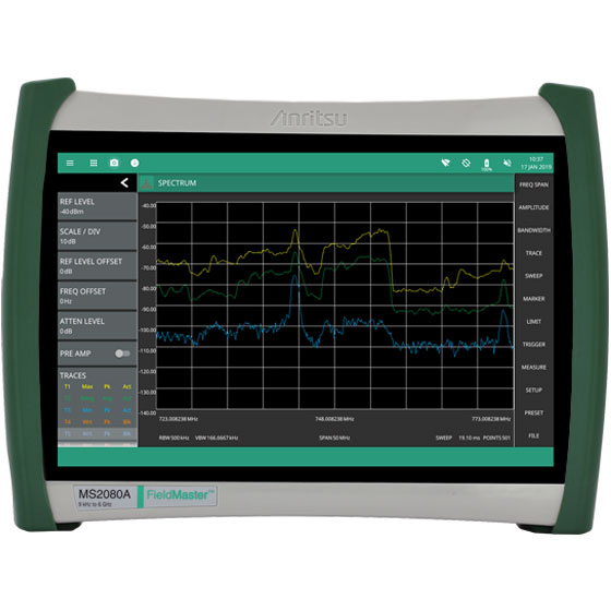 Портативный анализатор спектра <b>Anritsu Field Master MS2080A</b> с диапазоном от 9 кГц до 4 ГГц